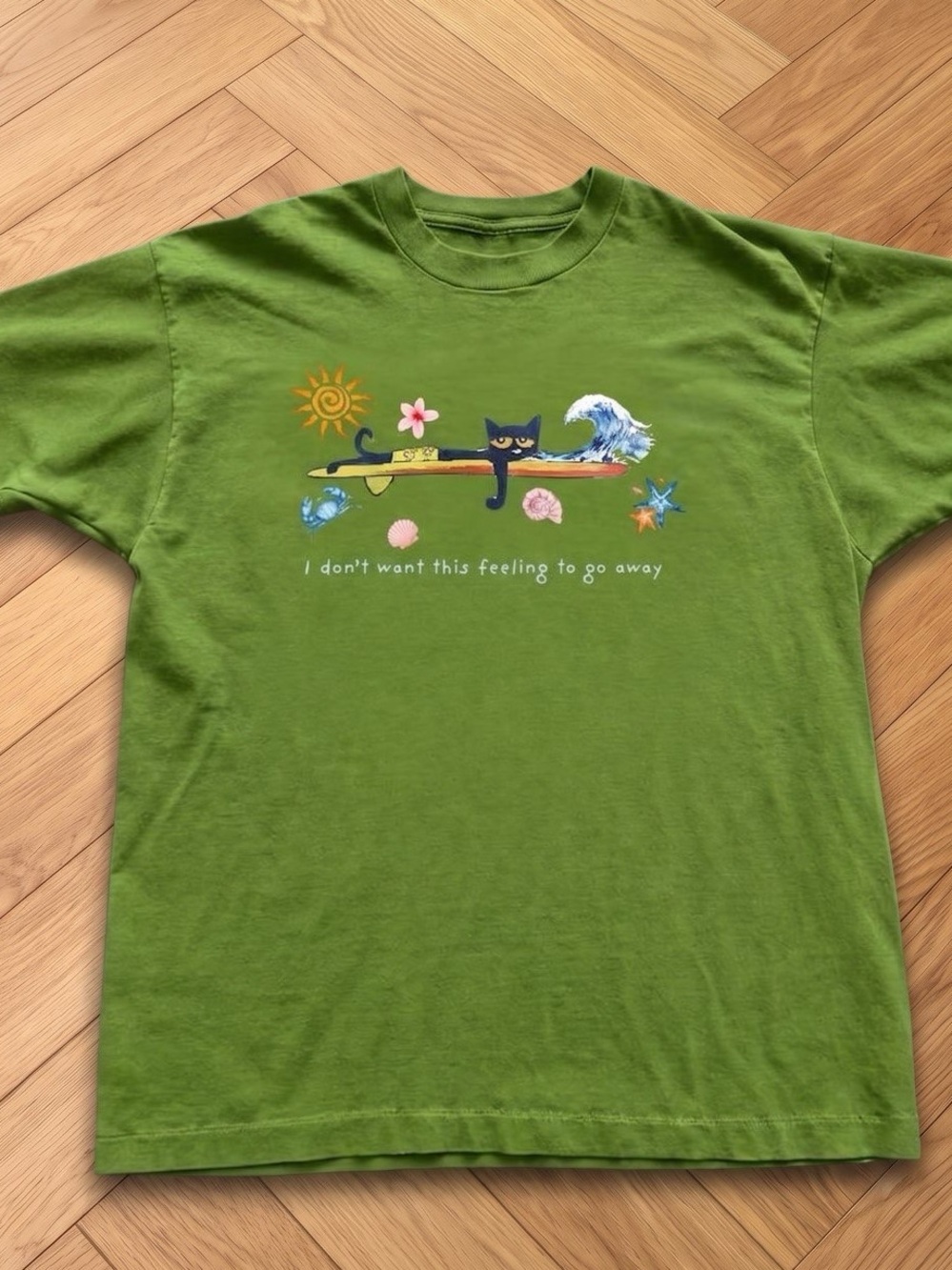 Pete the cat shirt, I don’t want this feeling to go away tee